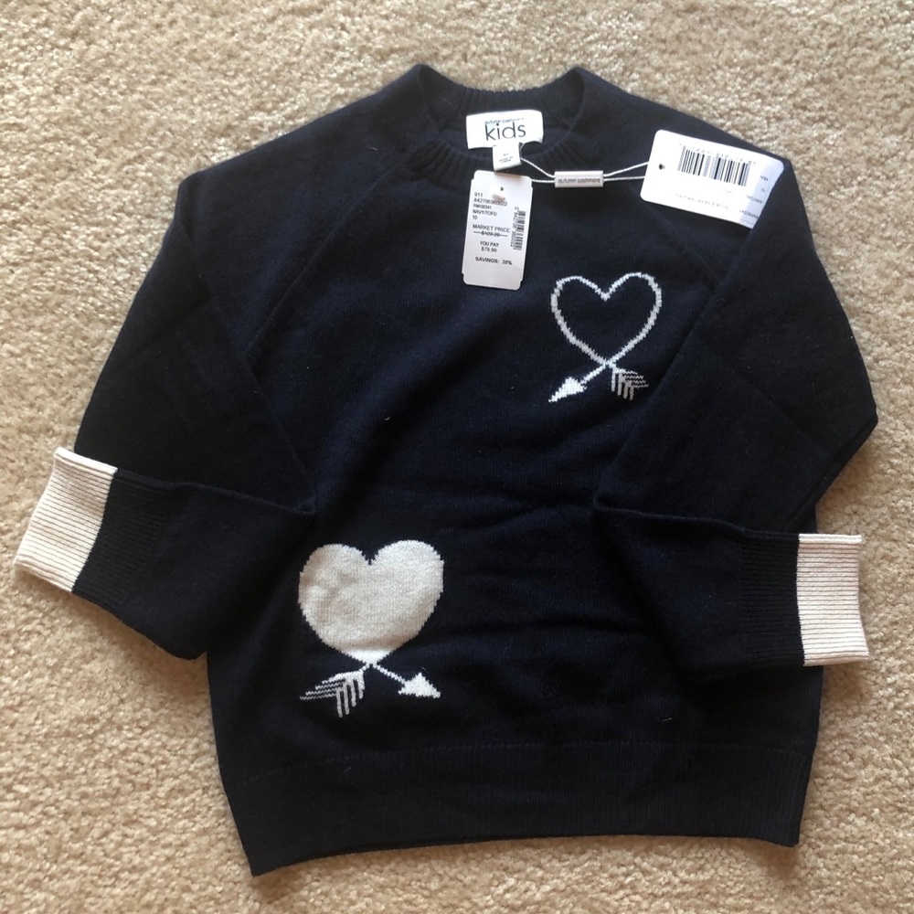 Navy Blue cashmere/wool sweater